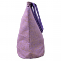 10001- PURPLE AND GOLD CANVAS TOTE BAG